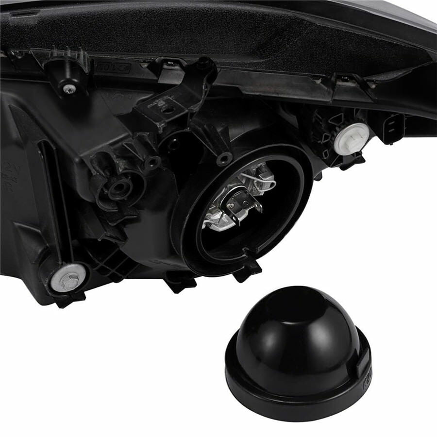 2Pcs 85mm Rubber Housing Seal Cap Dust Cover for Car LED HID Headlight Retrofit