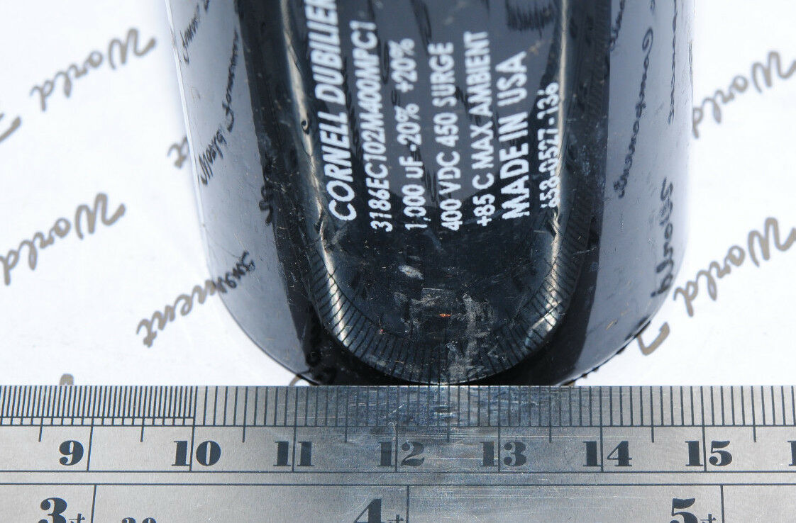 1pcs-CDE 1000uF 400V 3186EC102M400MPC1 Screw Terminal Capacitor- 51x80 (BOX022)