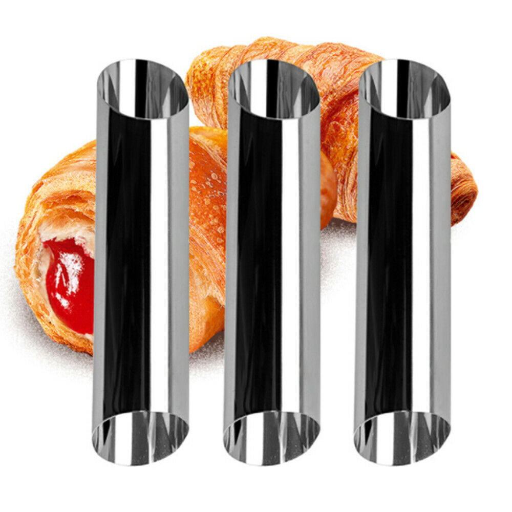 Stainless Steel Cannoli Forms Horn Mould Cake Horn Mould Cannoli Tubes Shells