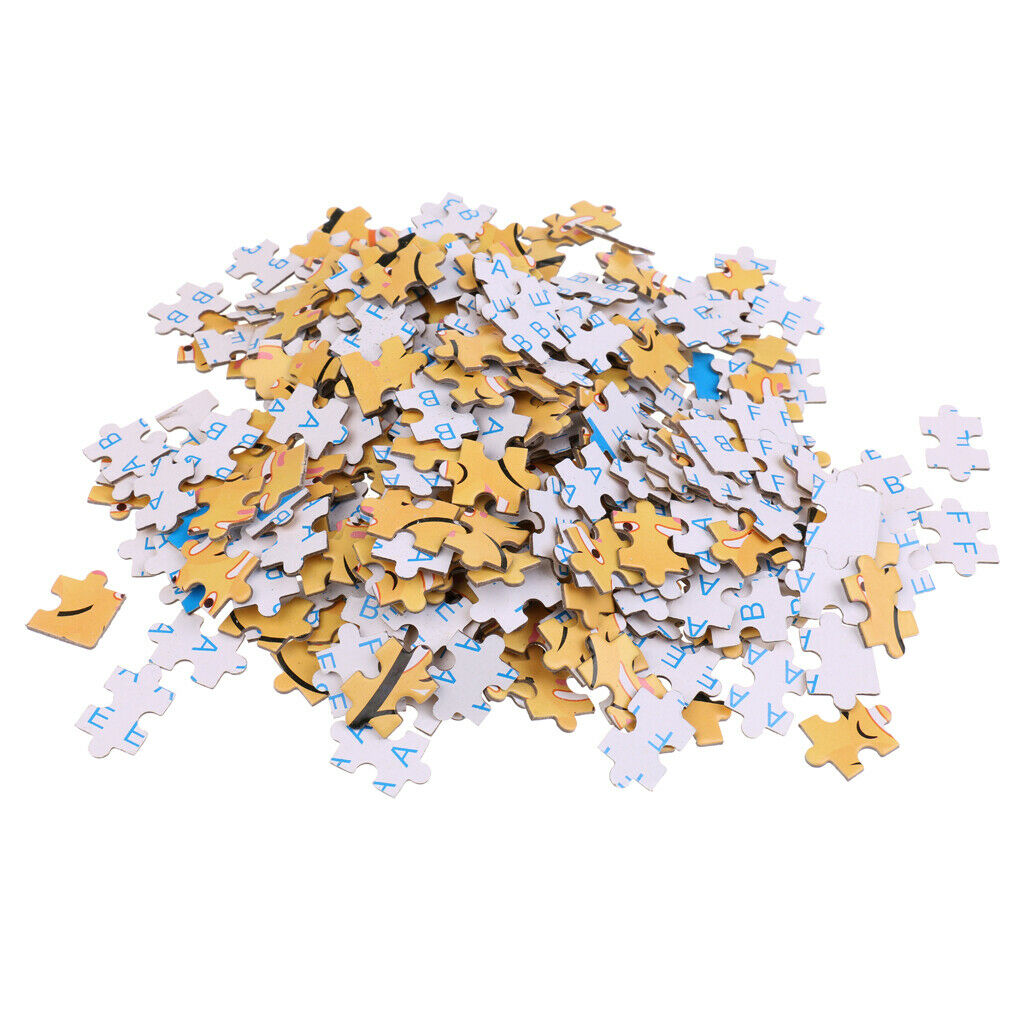500 Pieces Paper Card Jigsaw Puzzle Emotion Cartoon Difficult Intellectual
