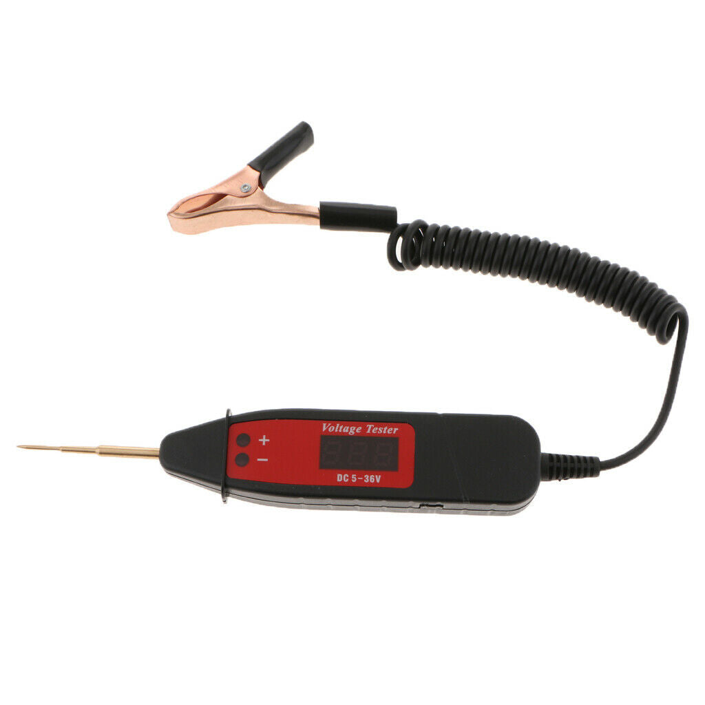 2x Car Truck Electric 5-36V Circuit Tester Diagnostic Pen with Testing Probe