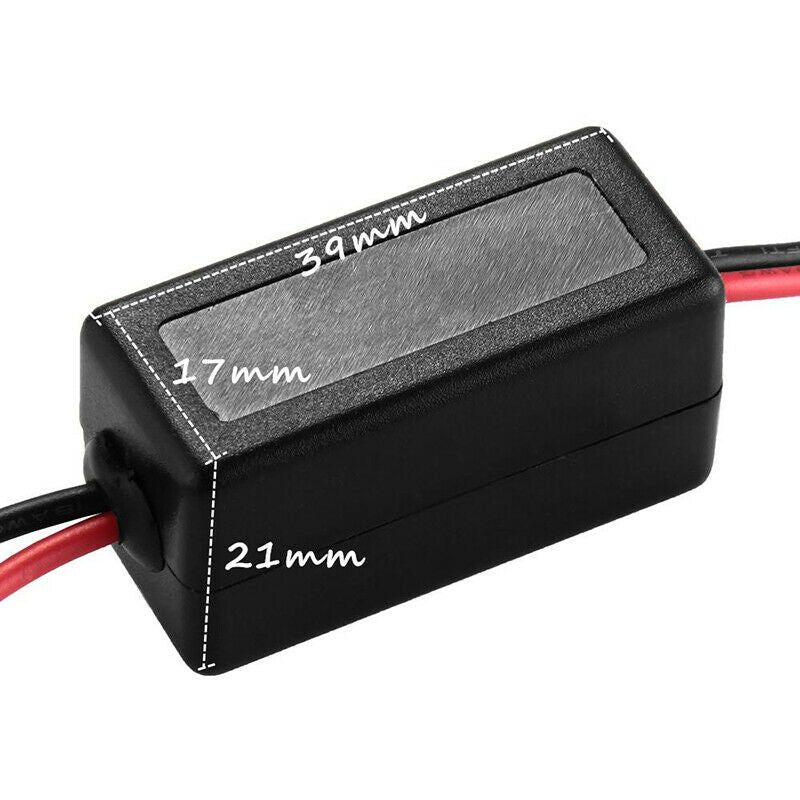 Car Led Daytime Running Light Automatic ON/OFF Control Module Switch Relay DRL