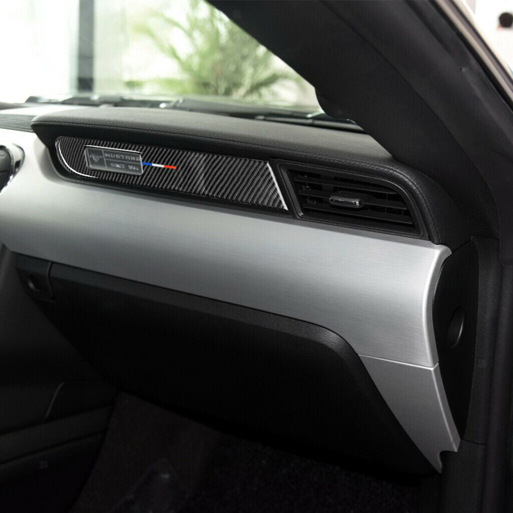 New Car Dashboard Strip Covers Trim Frame Case for Ford Mustang 2015-17