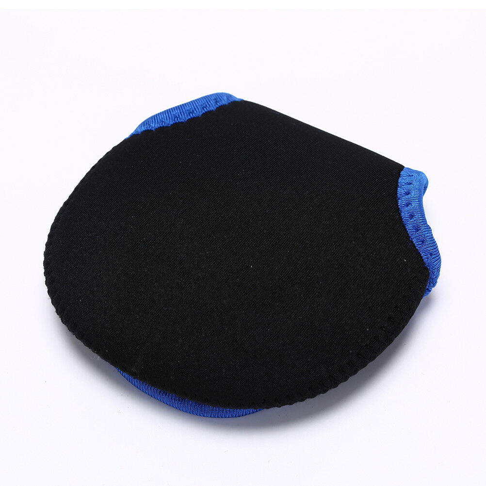 NeopreneFly Fishing Reel Storage Bags Protective Covers Cases Pouch Holder Black
