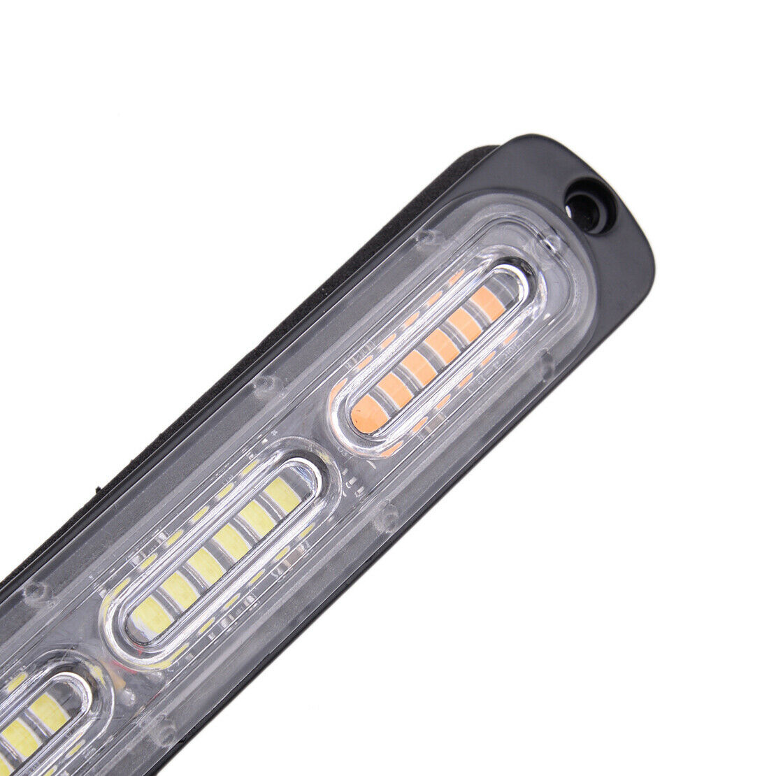 2x ABS LED Car Truck Emergency Warning Hazard Flash Strobe Side Light Bar