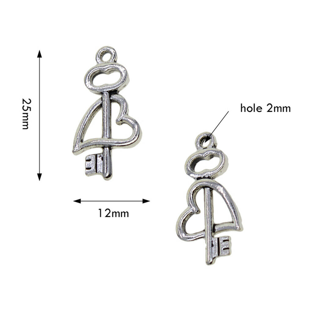 50pcs Cat Paw Pendants Peace Love Heart Diamond Hanging Decor heart