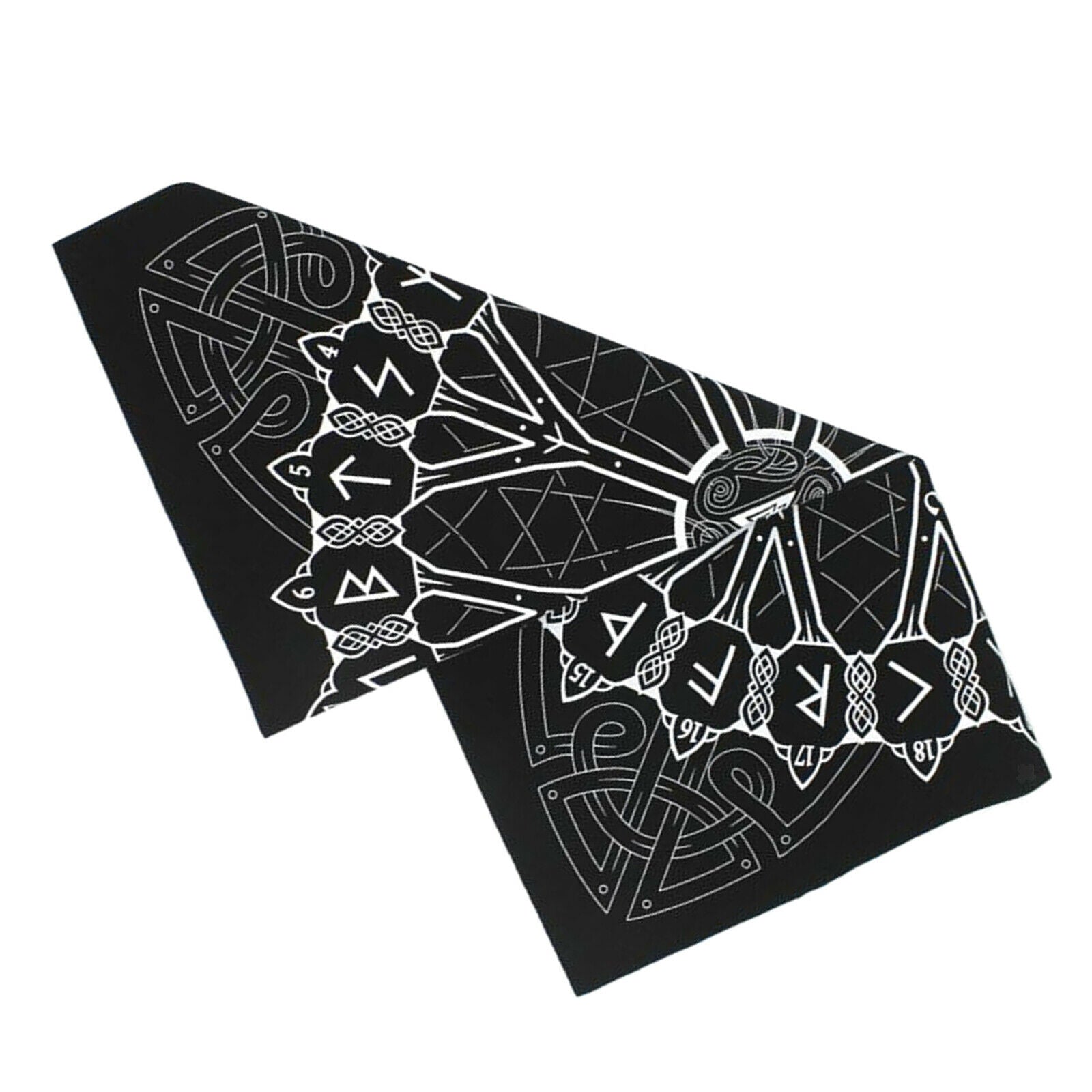 Viking Altar Tarot Divination Cards Tablecloth Tapestry Altar Piece Decor
