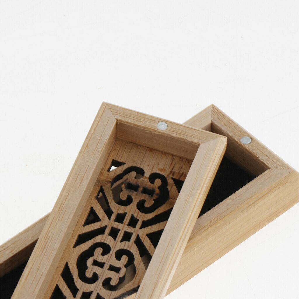 Hollow Bamboo Incense Stick Burner Wooden Censer for Home Decor  Style-7