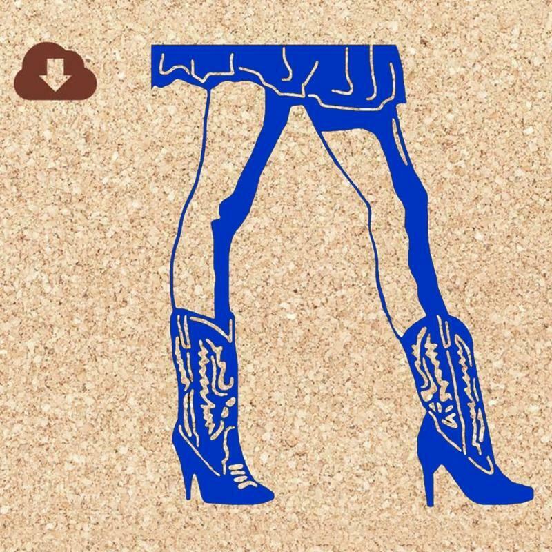 Sexy Legs Metal Cutting Dies Stencil DIY Scrapbooking Album Paper Card Template