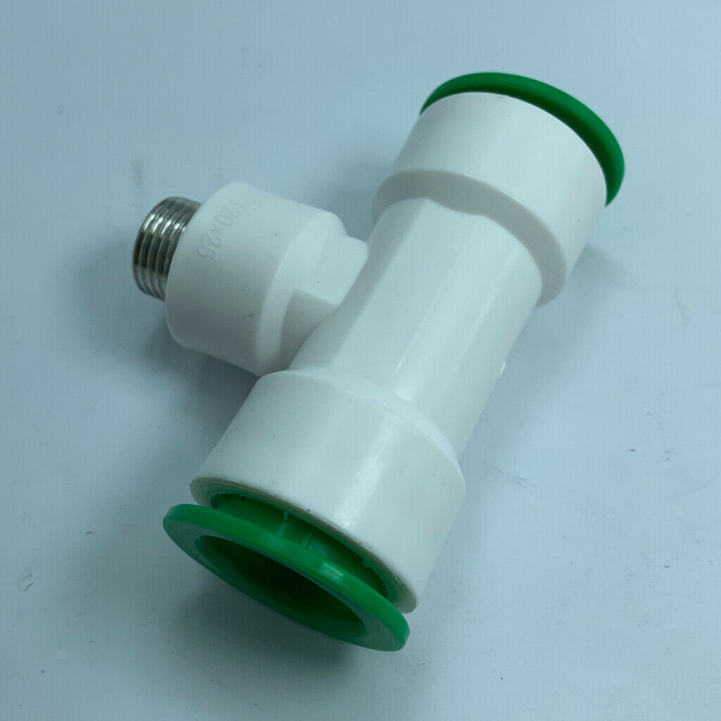 1/2" 25mm PPR Tube Fittings Quick Connector Tee Adapter Water Pipe Parts