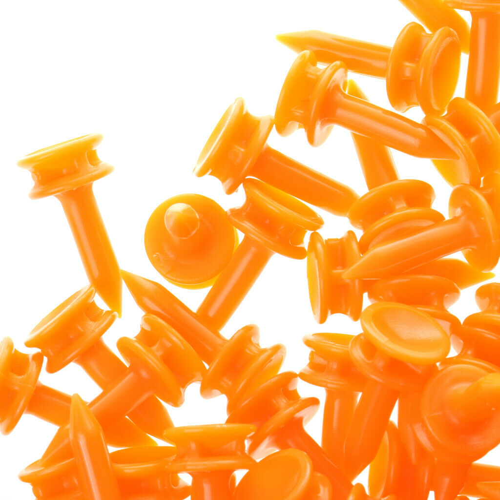 200Pcs/Lot  Professional Durable Plastic Castle Golf Tees 25mm/32mm 2 Colors