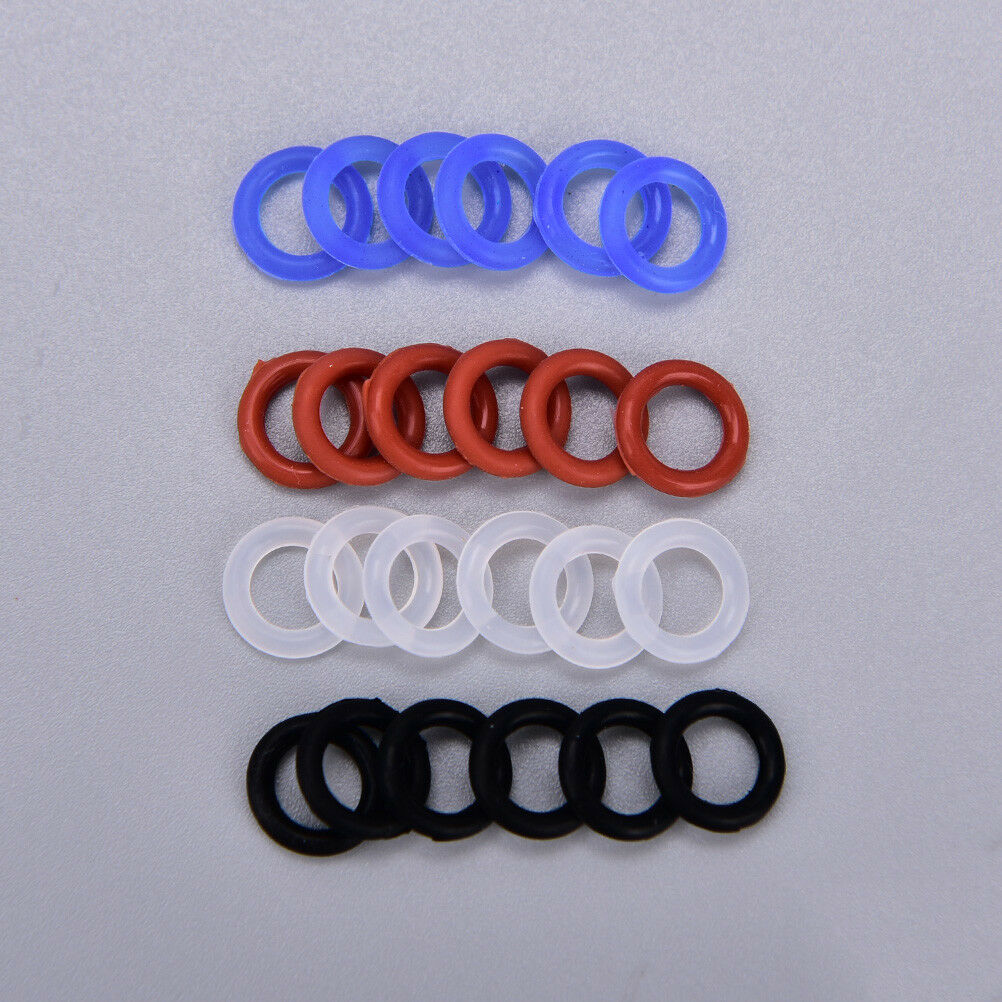 100X Silicone Rubber ORing Switch Dampeners For Keyboard Dampers Keycap bla  NL
