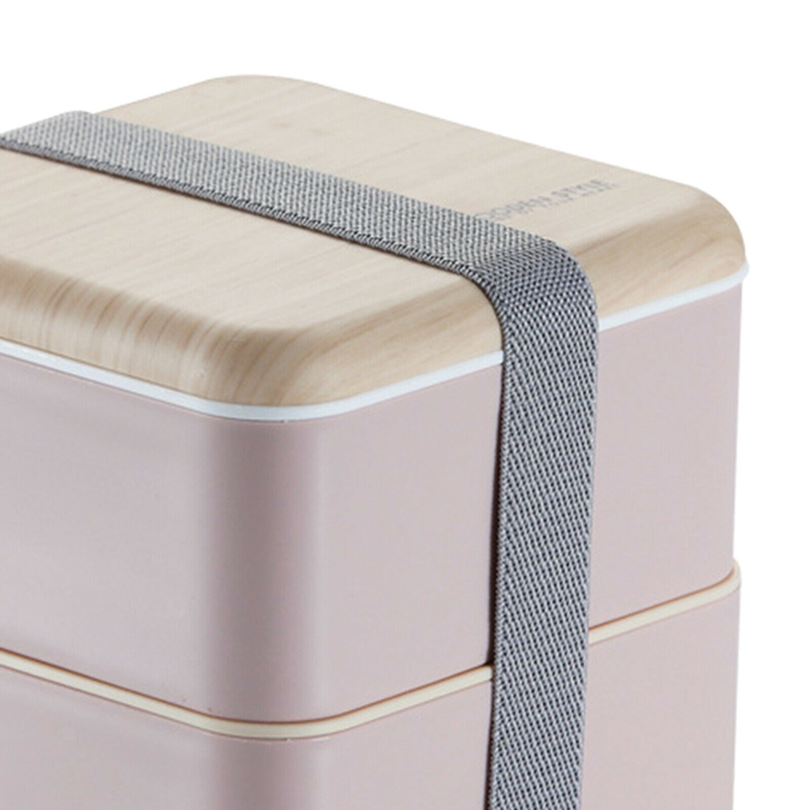 Lunch Box Double-Layer Food Container for Adults Kids Office Worker
