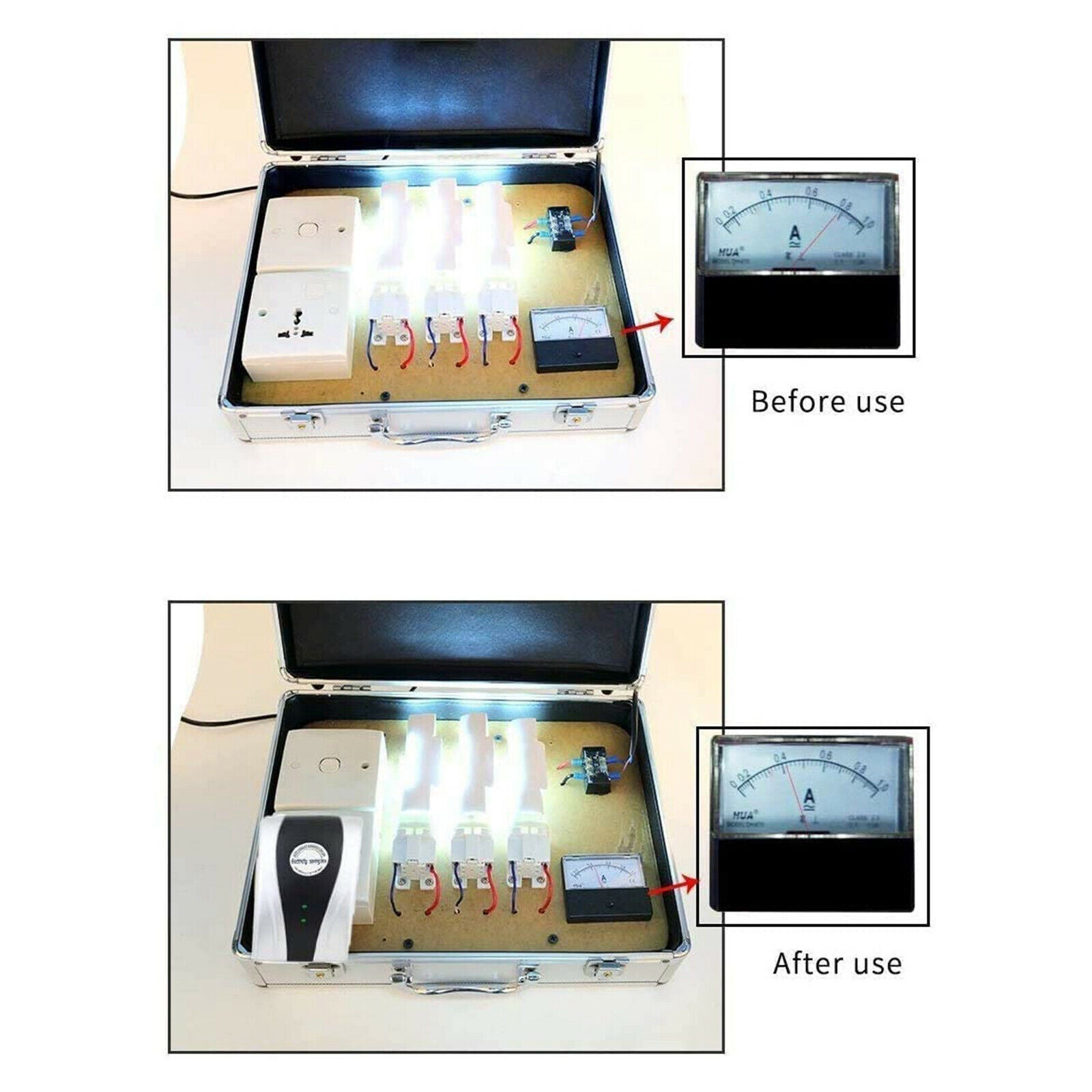 Energy Saver Electricity Saving Box Power Strips Factor Energy Device Plug 28kw