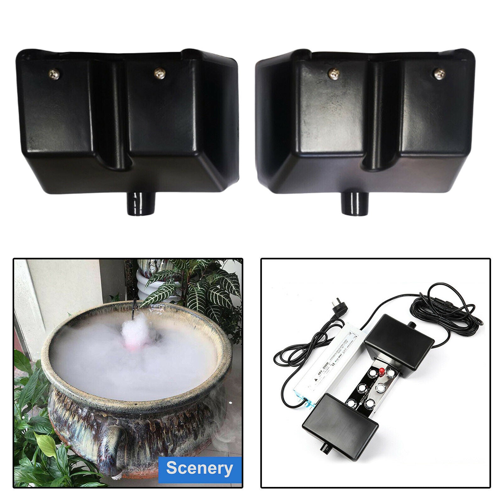 Mist Maker Float Buoy Square for 4-12Head Ultrasonic Humidifier Fogger Pond