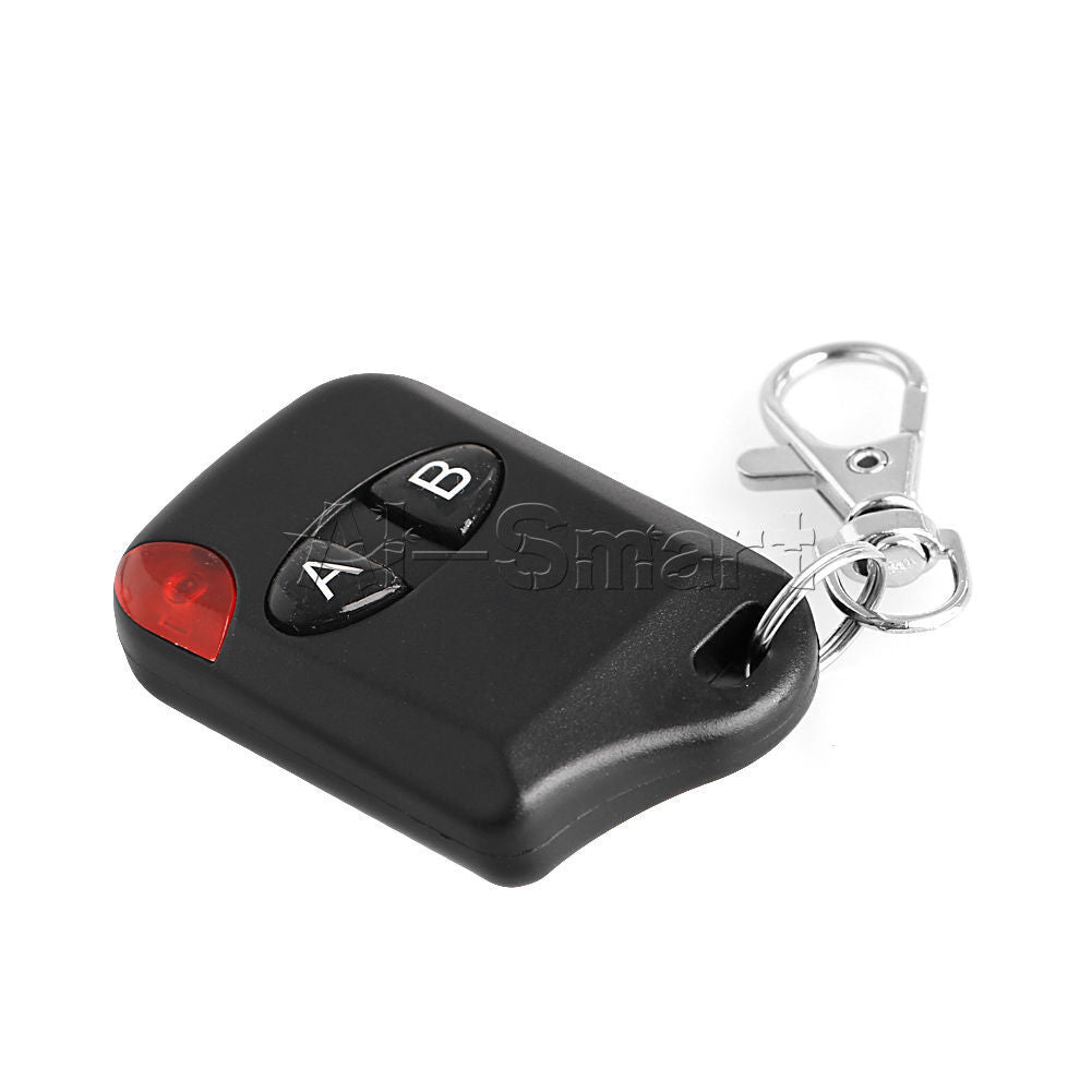 DC12V 10MA 2 Button RF Wireless Remote Control Transmitter Garage Door 433MHz AS