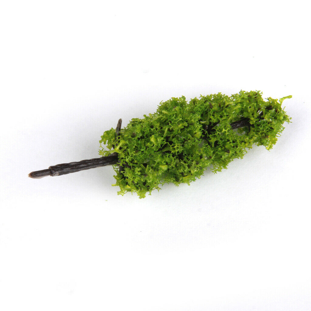 80x Plastic Mini Trees for Train Park Architecture Landscape 1:150 1:200