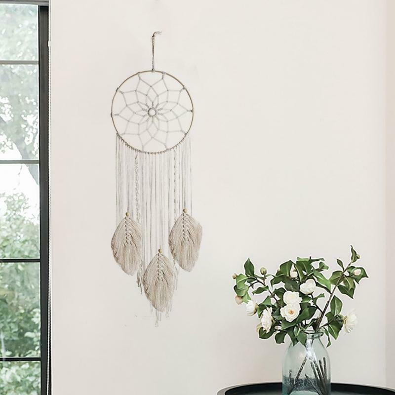 36.6x11.8in Dream Catcher Large Boho Wall Hanging Decor Woven Tapestry Handmade