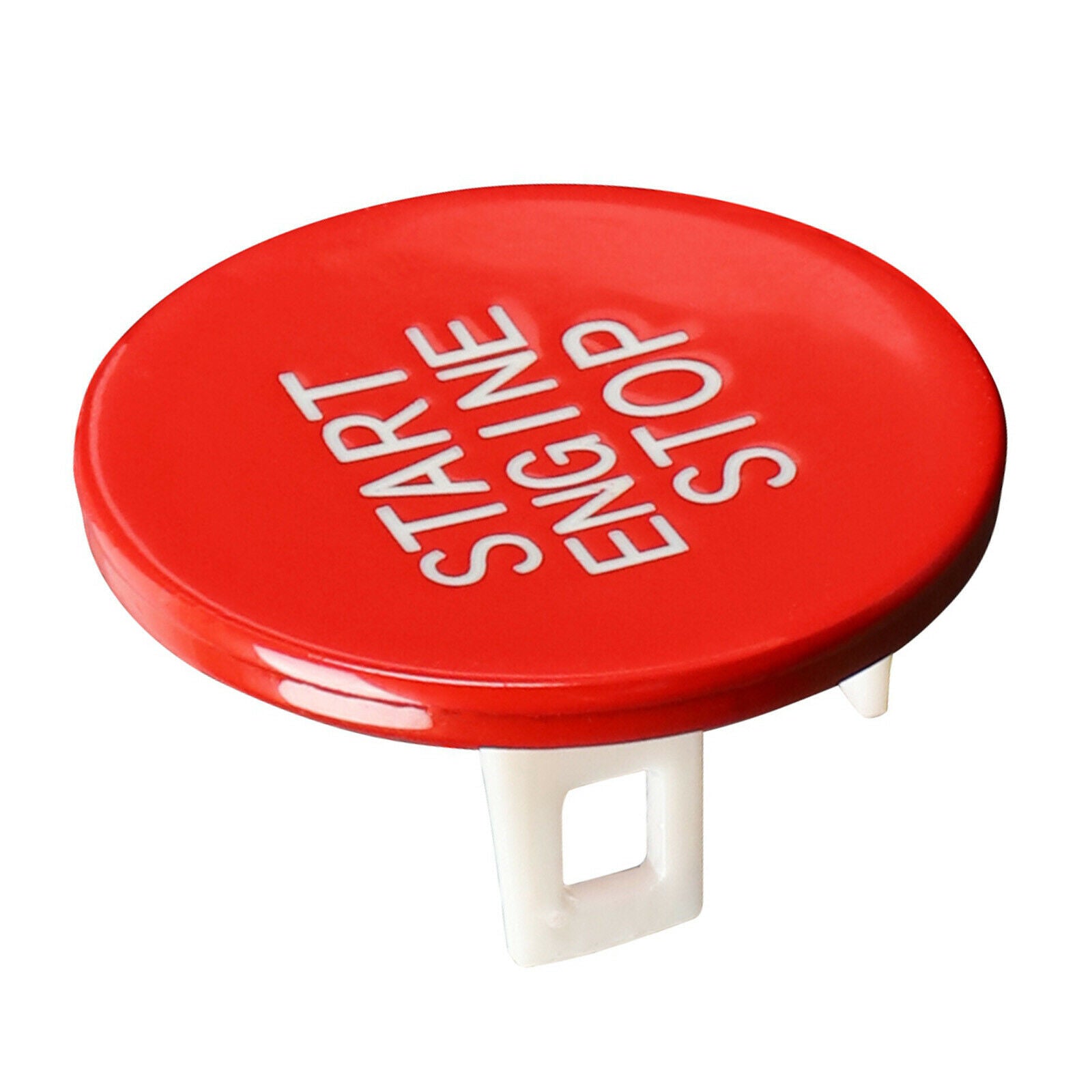 0.8Inch 20mm Aluminum Alloy Car Engine Start Stop Push Button Red