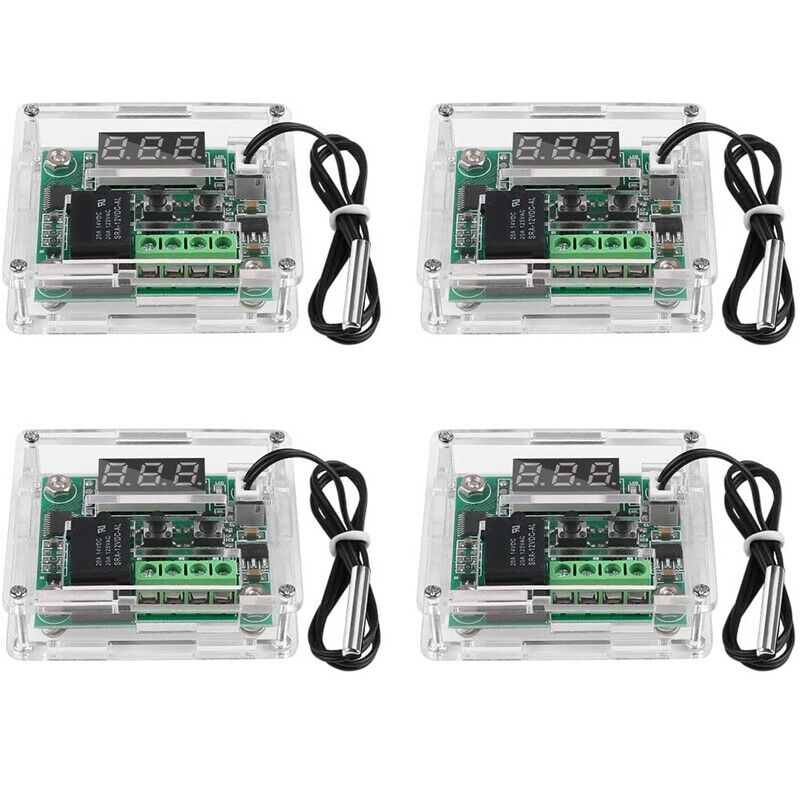 4PCS W1209 DC Digital Temperature Controller Module Electronic Temperature TemO3