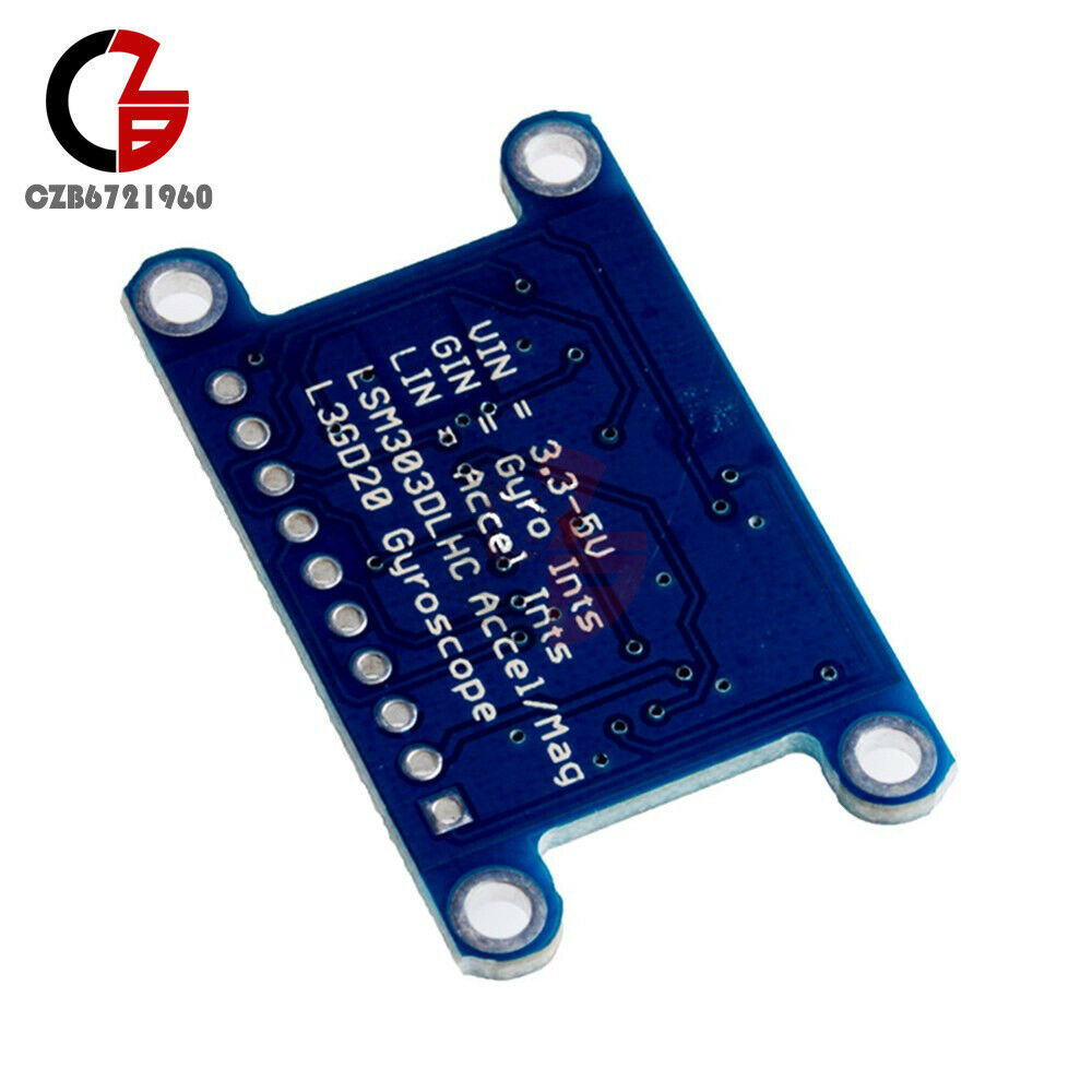 Axis IMU L3GD20 LSM303D Module 9DOF Compass Acceleration Gyroscope for Arduino