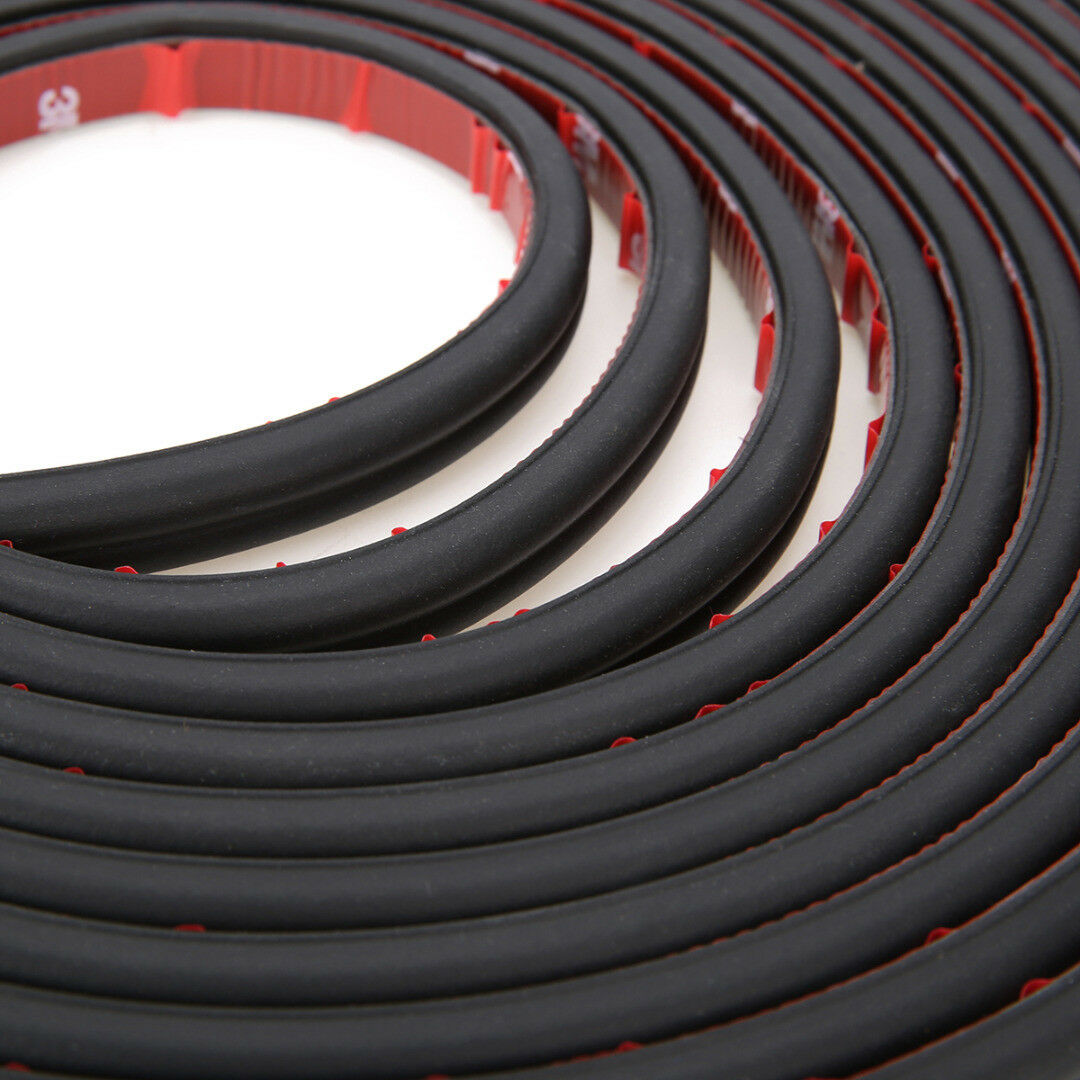 Universal 5M B Type Car Door Edge Trim Rubber Seal Strip Anti-dust Weatherstrip