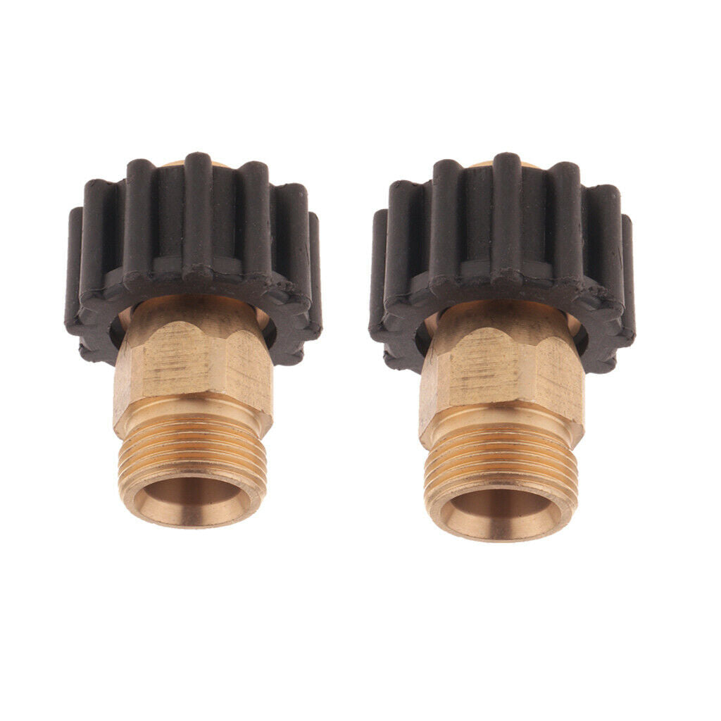2PCS A2 A3 High-pressure Cleaning Accessories Hose Pipe Adapter