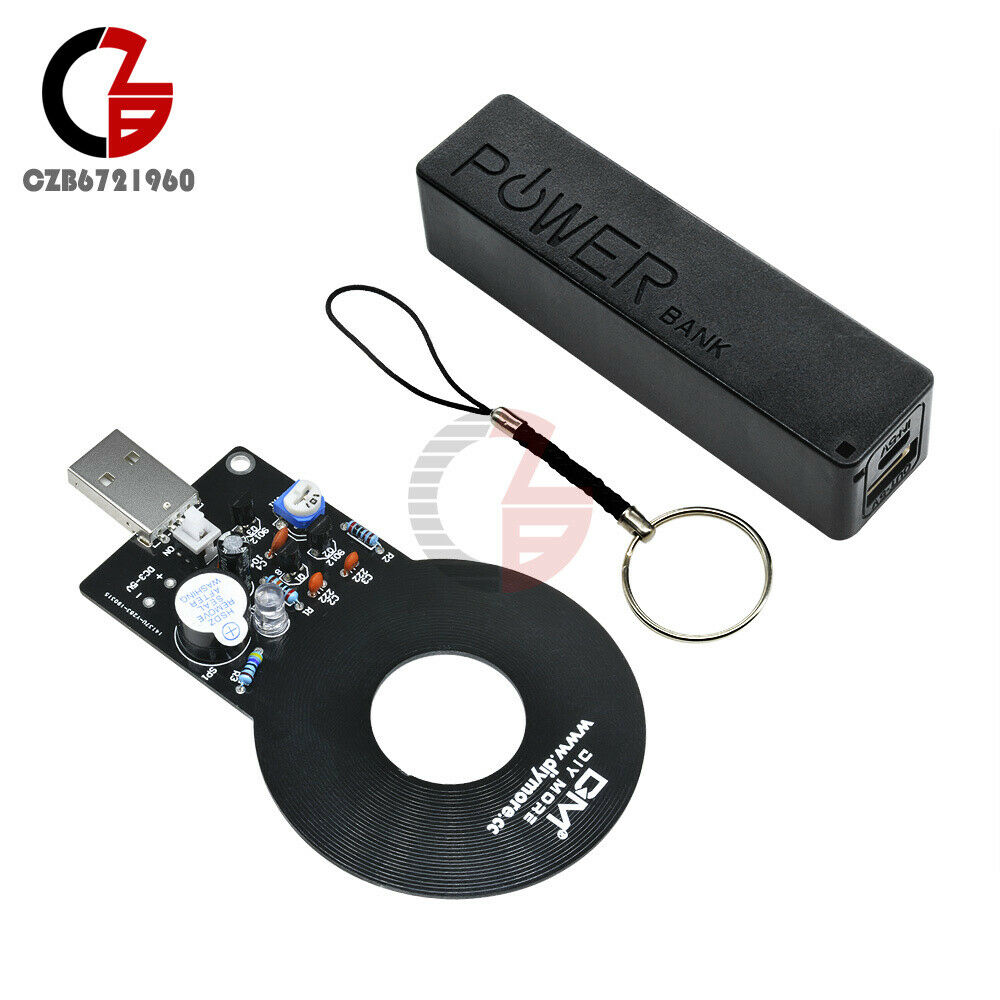 Metal Detector Kits Electronic Non-contact Sensor Module DIY Kit + Battery Box