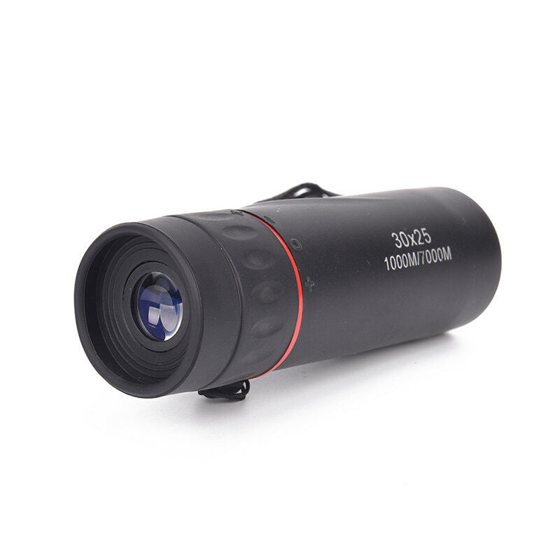 30 x 25 Optical Monocular Low Night Vision Portable 7X Focus Telescope.l8