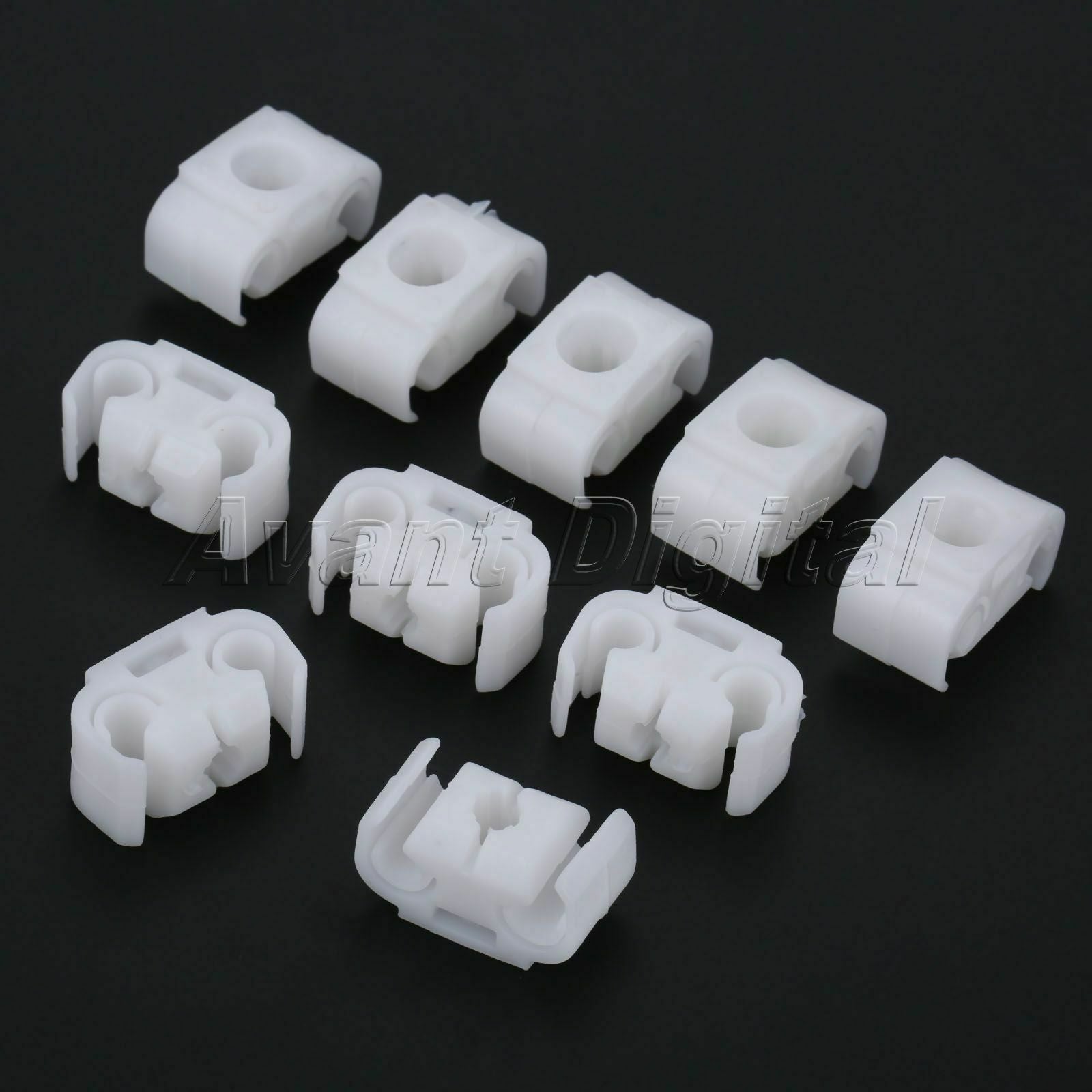 20x Auto Fender Clips Retaining Rivets Fasteners Fit for  Polo 2002 2001 2000