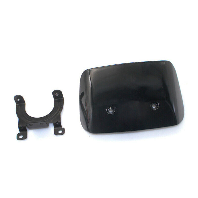 Motorcycle Scooter Bike Front Instrument Cover Square Windshield Shell + Bracket