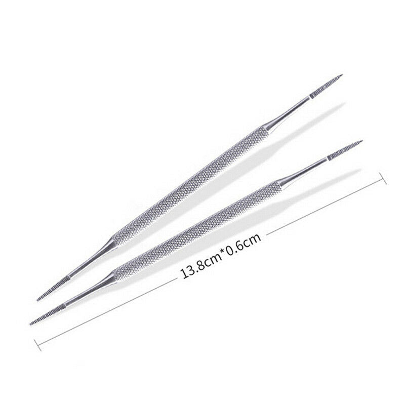 1pc double ended pedicure file satin edge ingrown toe  nail lifter ibbacaIAC Xz