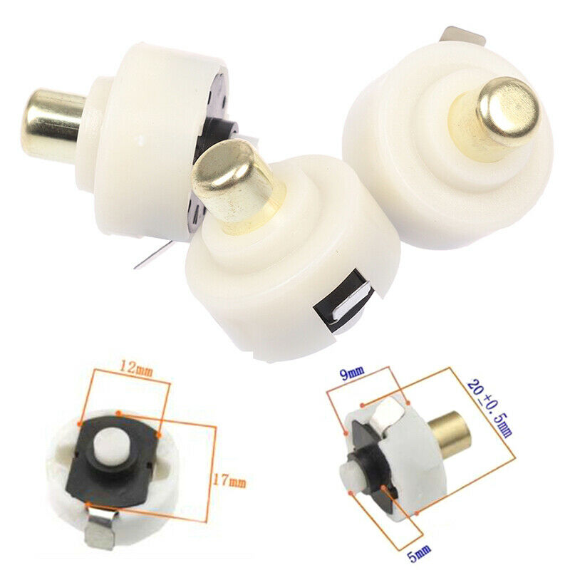 3pcs/lot C8 Flashlight Switch Strong Light Electric Torch Tail Switch For.l8