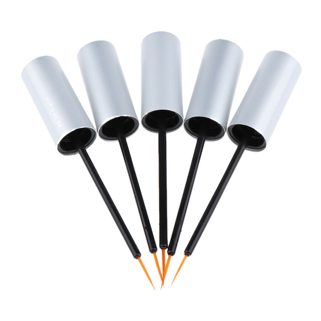 5 PCS Makeup Empty Eyeliner Pen Tube Liquid Eye Liner Cosmetic Container Set