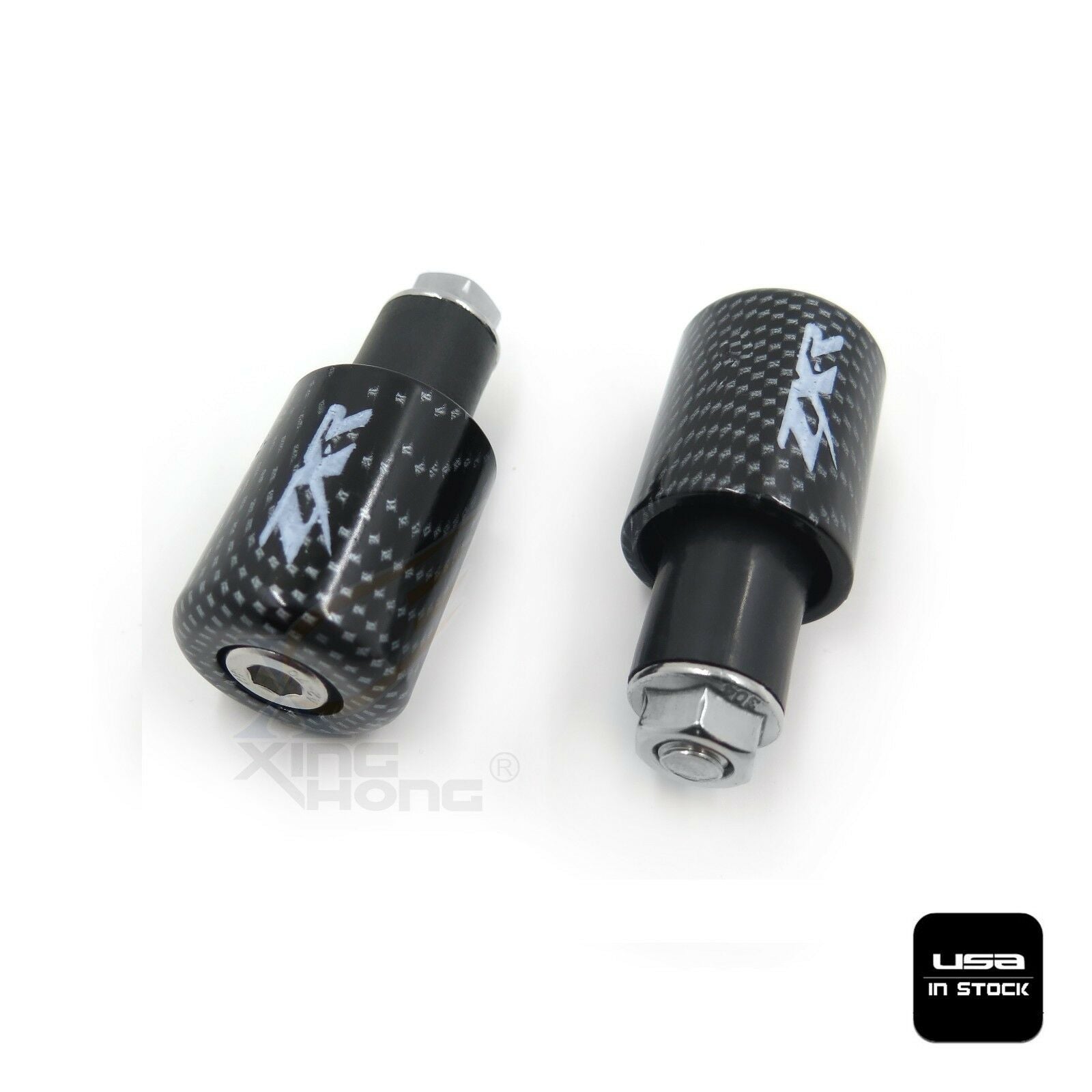 Bar Ends Rubber Sliders For Kawasaki Ninja 500R Ex500 650R Zx600 Zx6 636 Zx6Rr