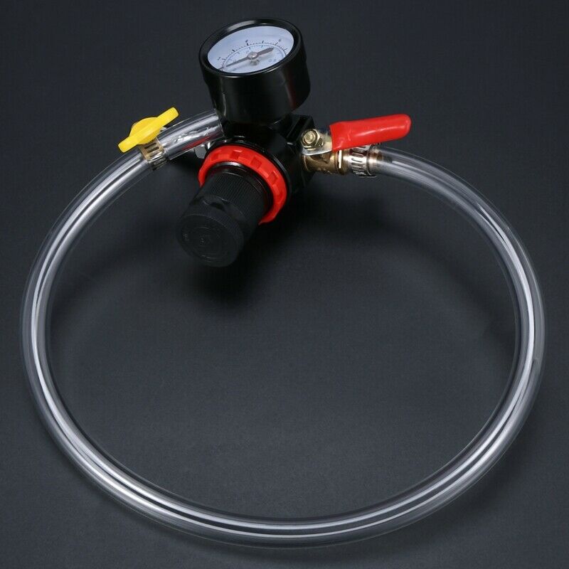 Car Cooling Radiator Pressure Leak Tester Tank Fuel Tank Detector Meter Tool AC1