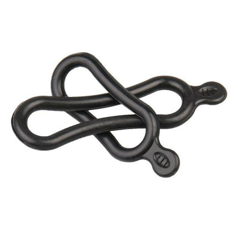 10Double Rubber Band for Bike Headlight Rear Lamp MTB Mountain Bicycle Handlebar