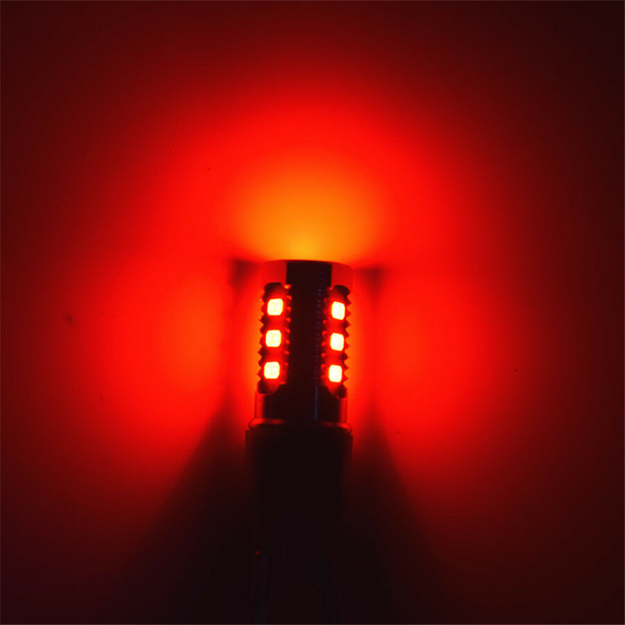 2Pcs T20 7443 LED Flash Lamp For Shift/Brake/Rear Fog/Reversing /Tail Light Bulb