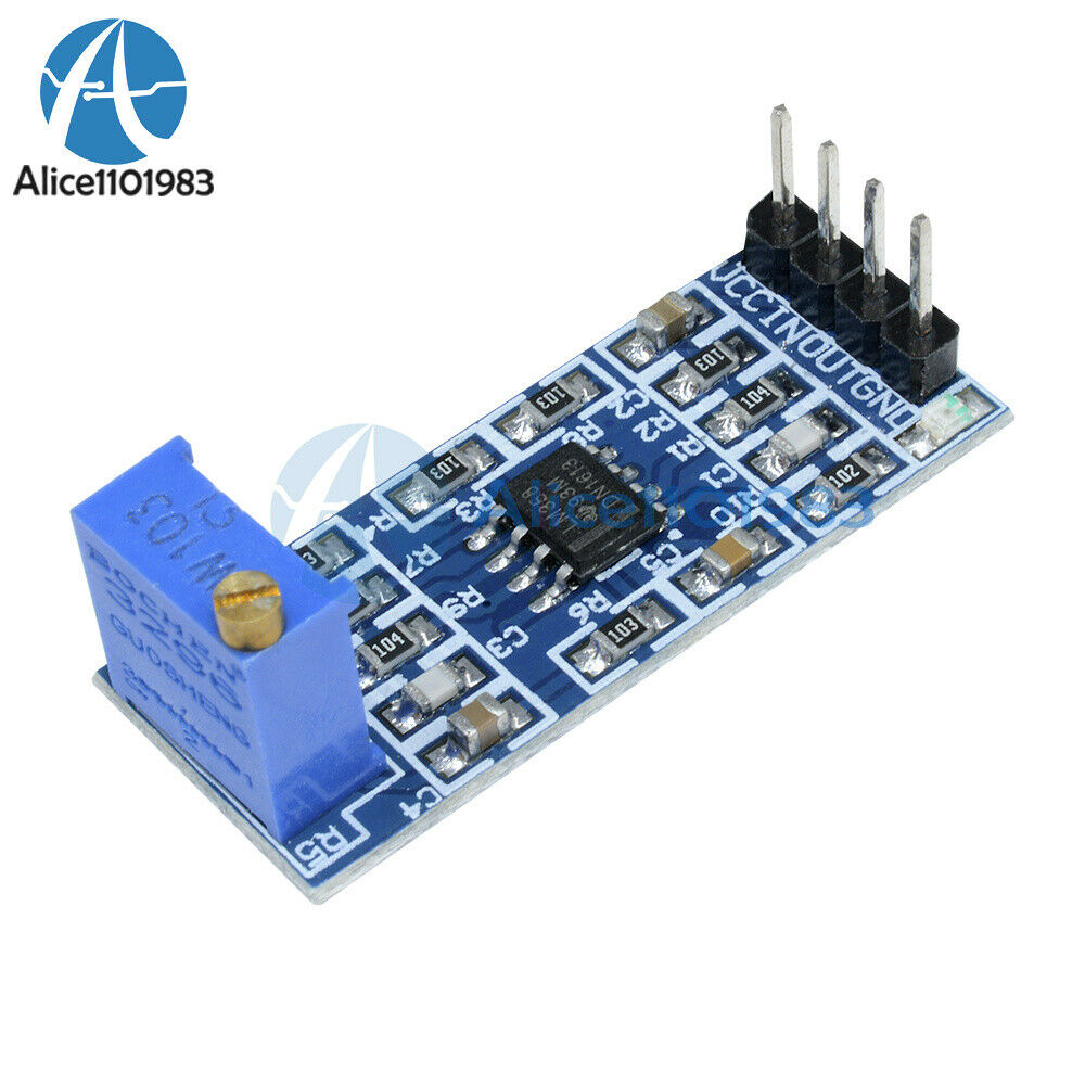 2PCS LM358 100 times gain Signal amplification Operational Amplifier Module