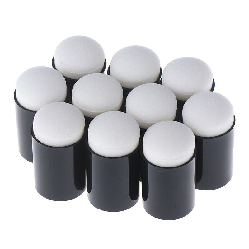 10x Finger Sponge Dauber Foam for Applying Ink Chalk Iinking Staining Art.l8