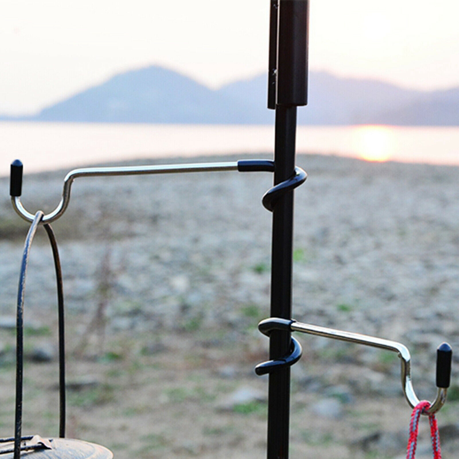 Camping Lantern Hanger Hook S-Shaped Hanging Holder Fishing Travelling Tools