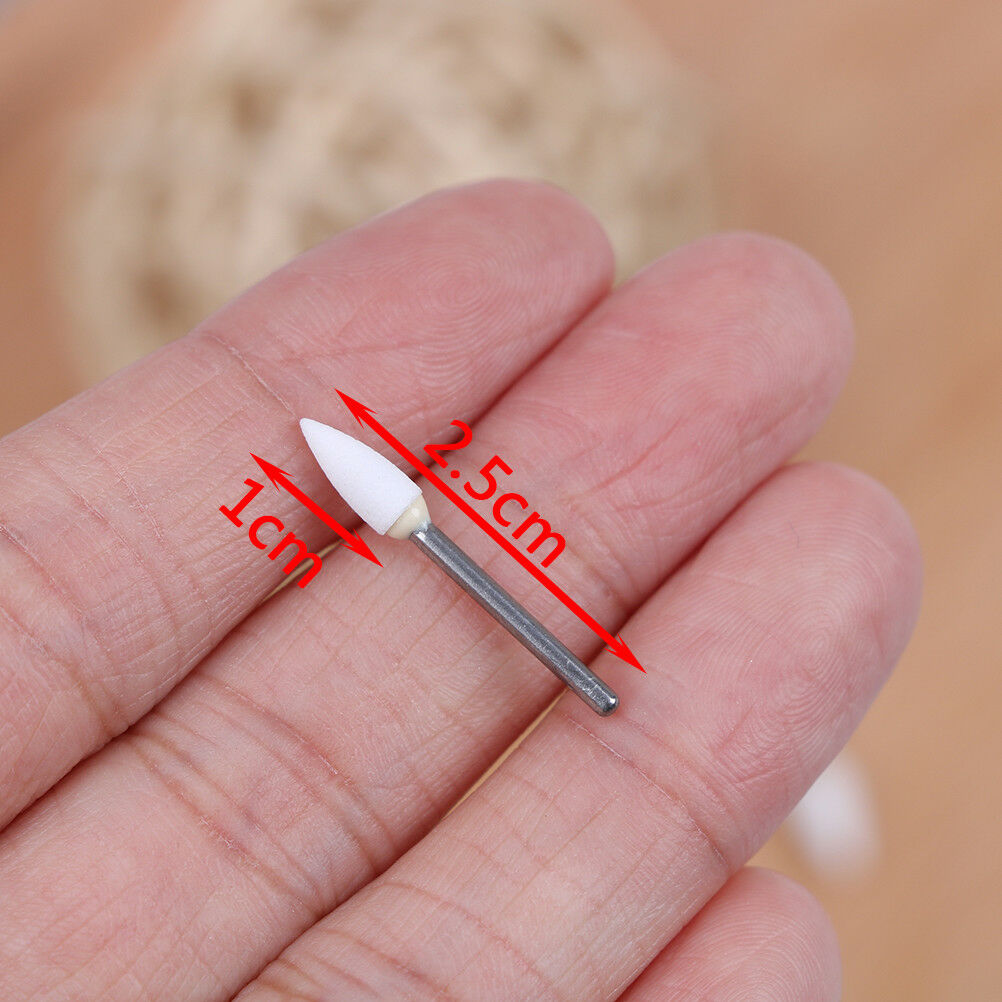 12Pcs dental polishing grinding sand stone materials teeth whitenDD