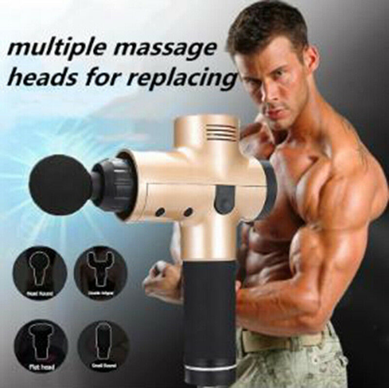 4pcs Body Relaxation Fascia Gun Massage Head Kit Replacement Muscle Relaxationâˆš