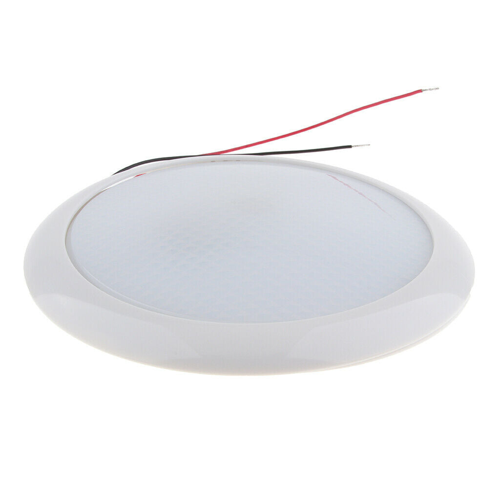 Marine Boat RV Interior LED Disk Light Ultra-thin Ceiling Dome Light White