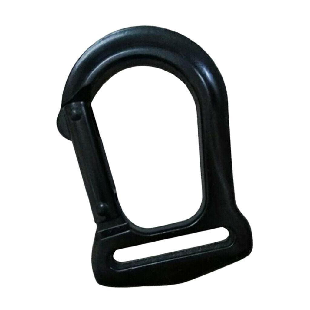 Outdoor Snap Hook Spring Gate Sling Clip Quick Release Webbing Strap Buckle