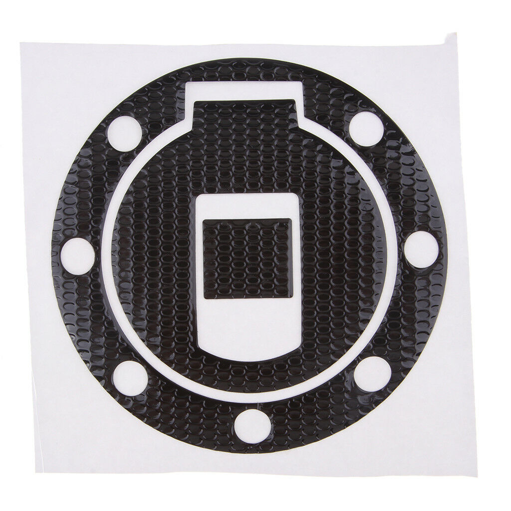 Black Gas Tank Fuel Cap Cover Protector Pad for Yamaha FZR250 FZX250,TTR250