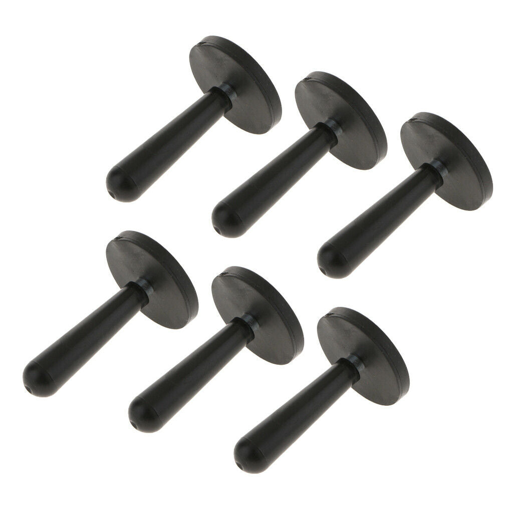 6x Car Wrap Gripper Holder Sign Making for Car Wrapping Film Tool Black