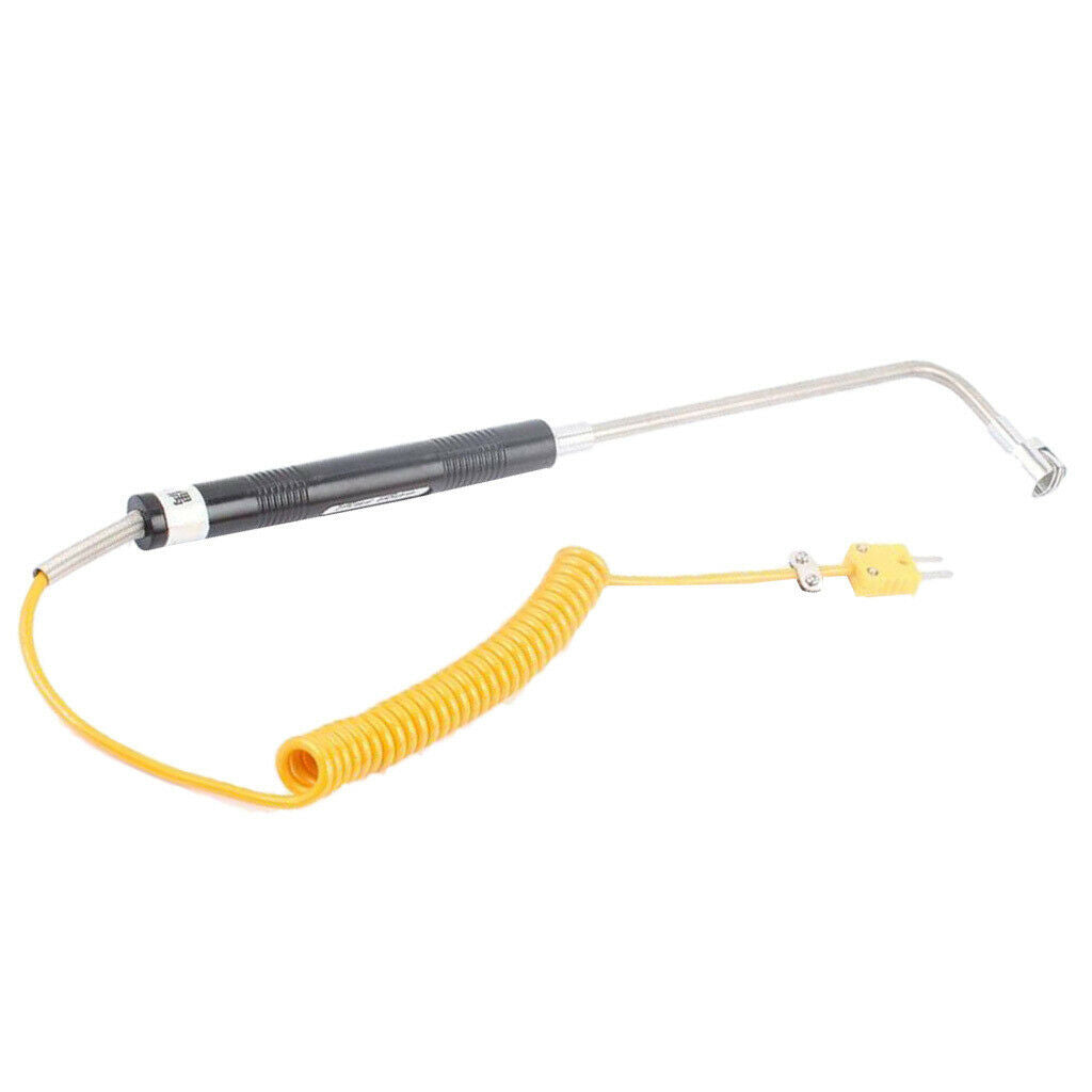 -50 to 500℃ K-type Handheld Surface Thermocouple Probe for Measuring the