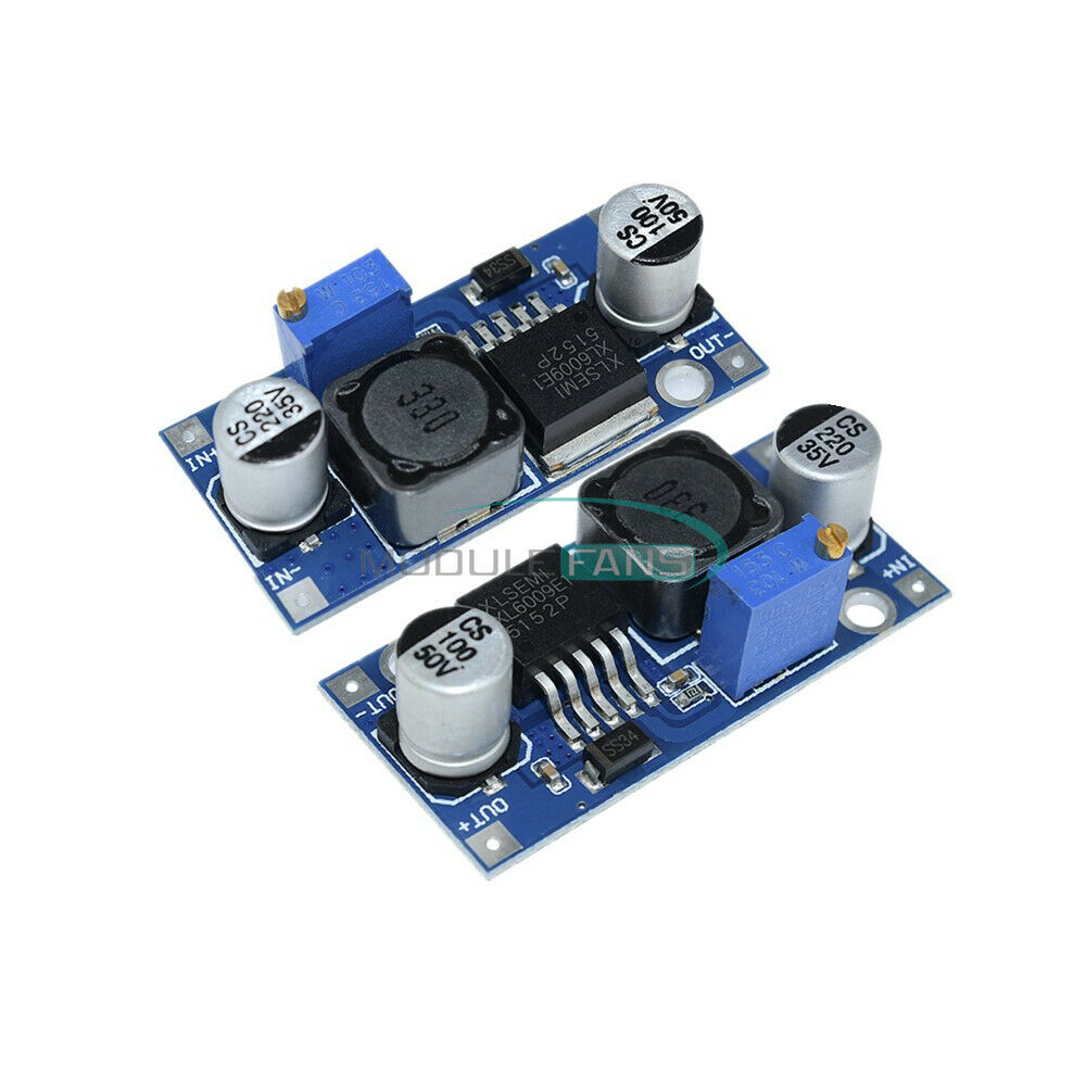 5PCS XL6009 Replace LM2577 DC-DC Adjustable Step-Up Power Converter Module
