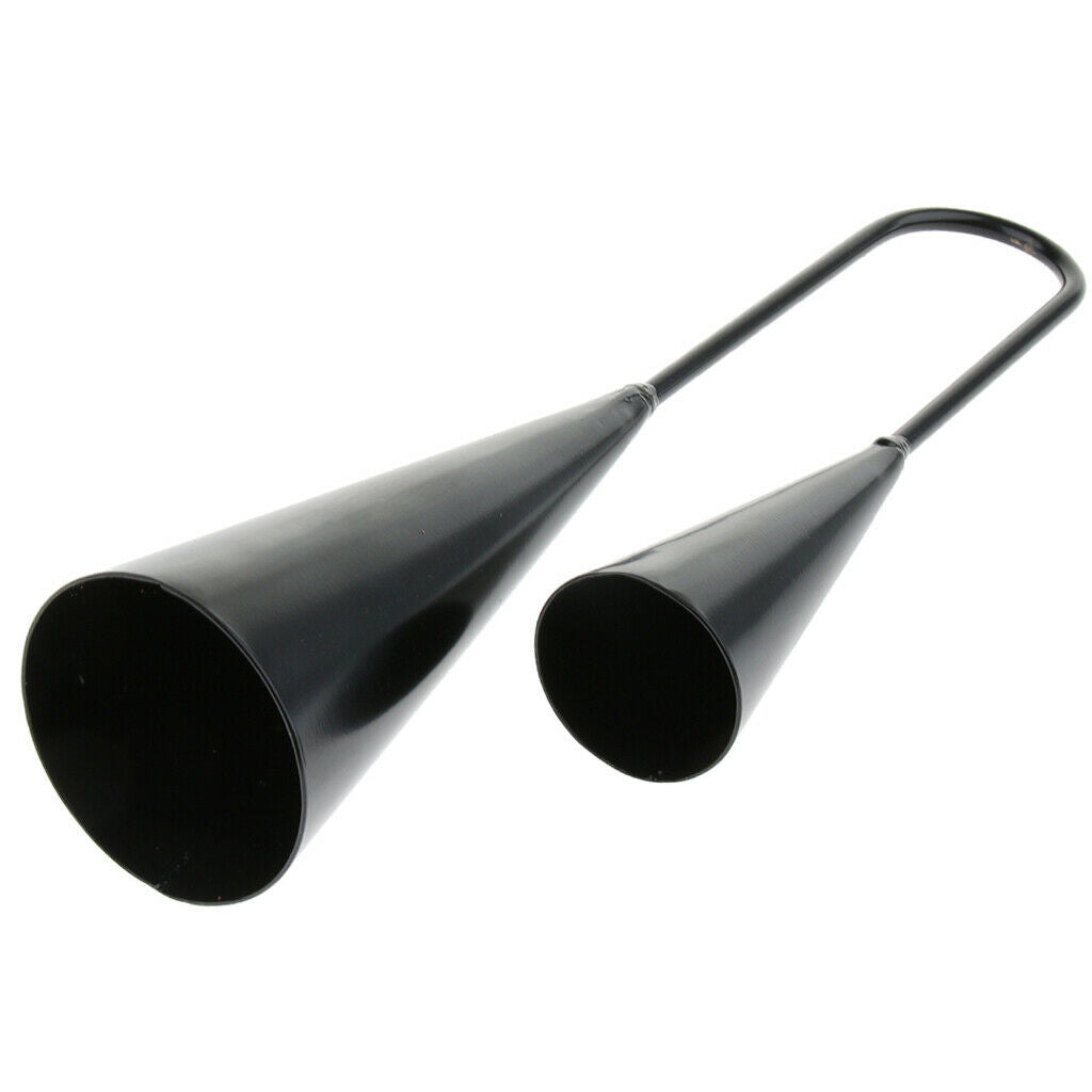 1 Piece Double Tone Metal Bell Cowbell Cow Bell Percussion Instrument